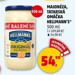 Penny Market MAJONEZA HELLMANN'S, 500 ml nabídka