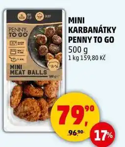 Penny Market MINI KARBANÁTKY PENNY TO GO, 500 g nabídka