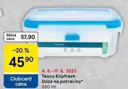 Tesco Tesco Klipfresh Dóza na potraviny, 680 ml nabídka