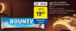 Tesco Bounty Mléčná kokosová zmrzlina, 50.1 ml nabídka