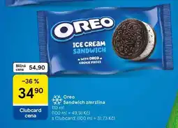 Tesco Oreo Sandwich zmrzlina, 110 ml nabídka