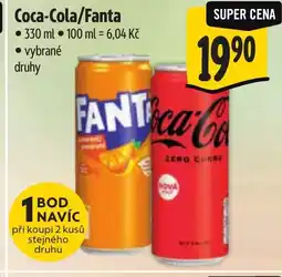 Albert COCA-COLA/ FANTA nabídka