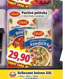 Norma Vitana poctivá polévka nabídka