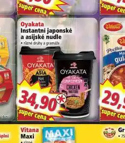 Norma Oyakata instantní japonské a asijské nudle nabídka
