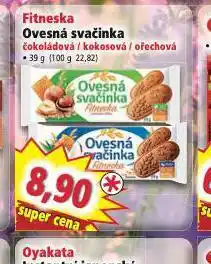 Norma Fitneska ovesná tyčinka nabídka