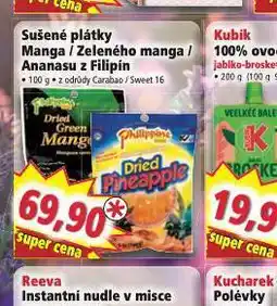 Norma Sušené plátky manga / zeleného manga / ananasu z filipín nabídka