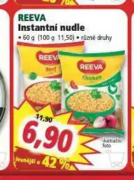 Norma Reeva instantní nudle nabídka