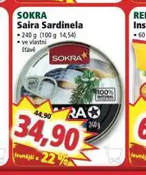 Norma Sokra saira sardinela nabídka