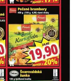 Norma Pečené brambory nabídka