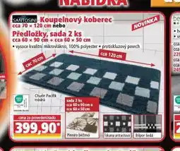 Norma Koupelnový koberec, podložky nabídka