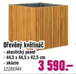Hornbach Dřevěný květináč nabídka
