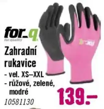 Hornbach Zahradní rukavice nabídka