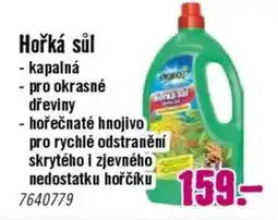 Hornbach Hořká sůl nabídka
