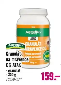 Hornbach AGROBIO Granulát na mravence cg atak nabídka