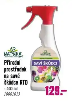 Hornbach NATURA Přírodní prostředek na savé škůdce rtd nabídka