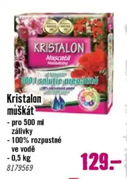 Hornbach KRISTALON Muškát nabídka