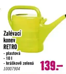 Hornbach Zalévací konev retro nabídka