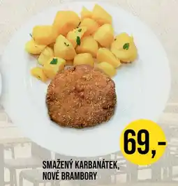 Jip Smažený karbanátek, nové brambory nabídka