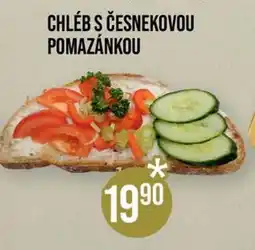 Jip Chléb s česnekovou pomazánkou nabídka