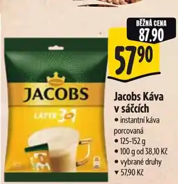 Albert Jacobs Káva v sáčcích nabídka