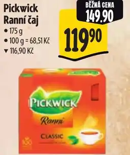 Albert PICKWICK Ranni čaj nabídka