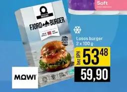 Jip MOWI Losos burger nabídka