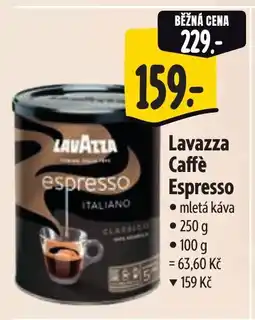 Albert LAVAZZA Caffè Espresso nabídka