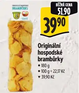 Albert Originální hospodské brambůrky nabídka