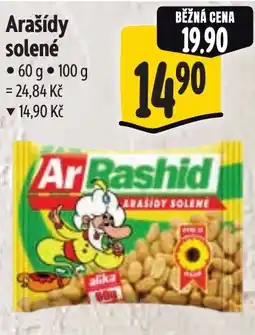 Albert Arašídy solené nabídka