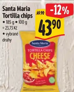 Albert SANTA MARIA Tortilla chips nabídka
