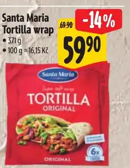 Albert SANTA MARIA Tortilla wrap nabídka