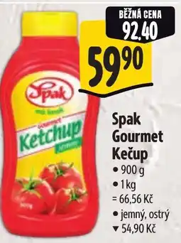 Albert SPAK Gourmet Kečup nabídka