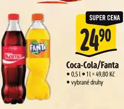 Albert COCA-COLA/FANTA nabídka
