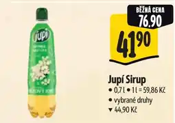 Albert JUPÍ Sirup nabídka