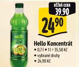 Albert HELLO Koncentrát nabídka