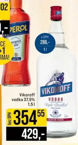 Jip VIKOROFF Vodka 37,5% nabídka