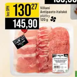 Jip VILLANI Antipasto italské plátky nabídka