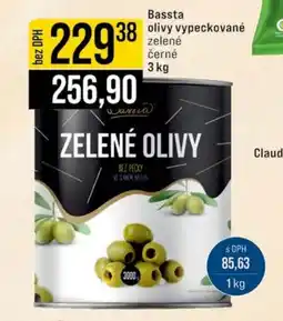 Jip Bassta olivy vypeckované nabídka