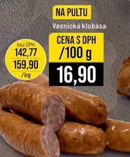 Jip Vesnická klobása nabídka