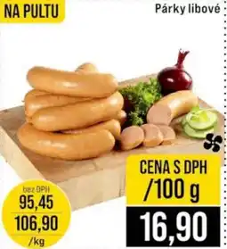 Jip Párky libové nabídka