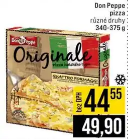 Jip DON PEPPE Pizza nabídka