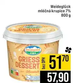 Jip WEIDEGLÜCK Mléčná krupice 7% nabídka