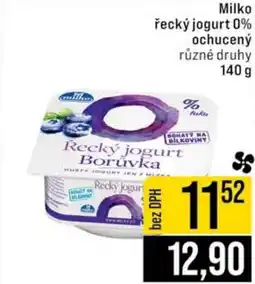 Jip MILKO Řecký jogurt 0% ochucený nabídka