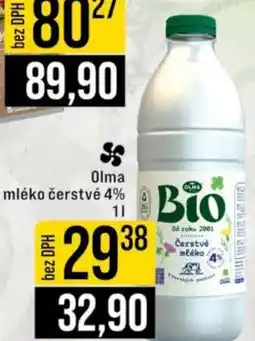 Jip OLMA Mléko čerstvé 4% nabídka