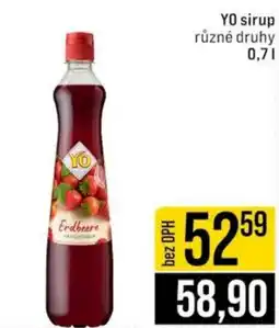 Jip YO Sirup nabídka