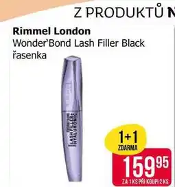 Teta Rimmel London Wonder'Bond Lash Filler Black řasenka nabídka