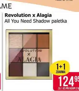 Teta Revolution x Alagia All You Need Shadow paletka nabídka