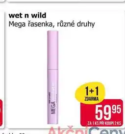 Teta wet n wild Mega řasenka, různé druhy nabídka