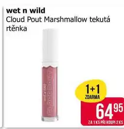 Teta wet n wild Cloud Pout Marshmallow tekutá rtěnka nabídka