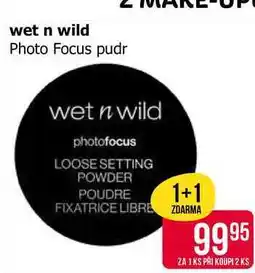 Teta wet n wild photo focus pudr nabídka